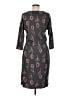 Boden Print Gray Casual Dress Size 8R - photo 2