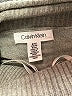 Calvin Klein 100% Acrylic Gray Poncho Size S - photo 7