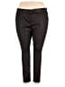 Pure Energy Animal Print Brown Casual Pants Size 3 - photo 1