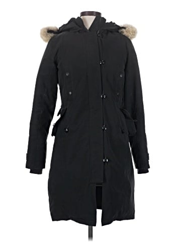 Canada Goose Fur Trim Coat (view 1)