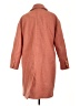 BCBGMAXAZRIA 100% Recycled Polyester Orange Coat Size L - photo 2