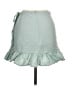 Unbranded Solid Teal Casual Skirt Size M - photo 2