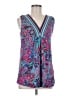 Soft Surroundings Teal Sleeveless Blouse Size M - photo 1