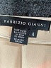 Fabrizio Gianni Solid Tan Formal Skirt Size 4 - photo 4