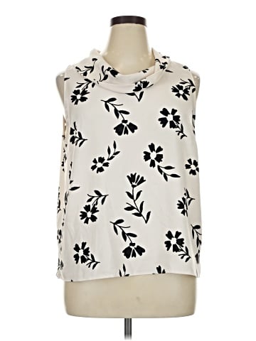 Ann Taylor Factory Sleeveless Blouse (view 1)