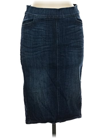 Express Jeans Denim Skirt (view 1)