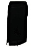 ELOQUII Solid Black Formal Skirt Size 22 Plus - photo 1