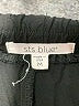 STS Blue 100% Rayon Solid Black Track Pants Size M - photo 7