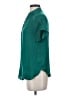 Naked Zebra 100% Polyester Teal Short Sleeve Blouse Size S - photo 5