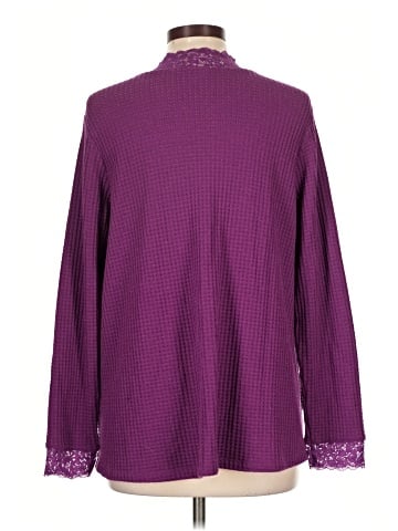 LOGO by Lori Goldstein Long Sleeve Blouse (view 2)