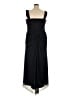 Xscape 100% Polyester Solid Blue Black Cocktail Dress Size 18 - photo 2
