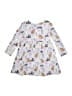 Mini Boden Gray Purple Dress Size 5 - 6 - photo 2