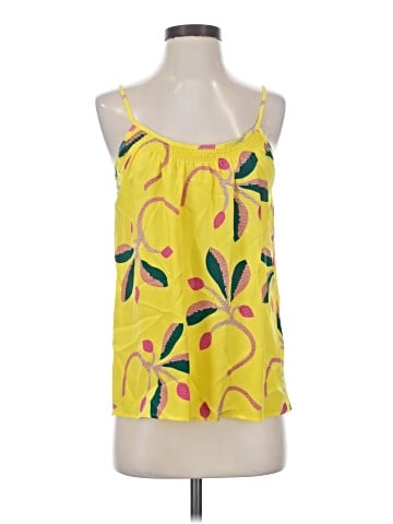 Tucker Sleeveless Silk Top (view 1)