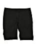 Adidas 100% Polyester Solid Black Cargo Shorts Size 2 - photo 1