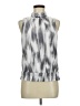 Allison Joy Silver Sleeveless Blouse Size M - photo 1