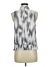 Allison Joy Silver Sleeveless Blouse Size M - photo 2