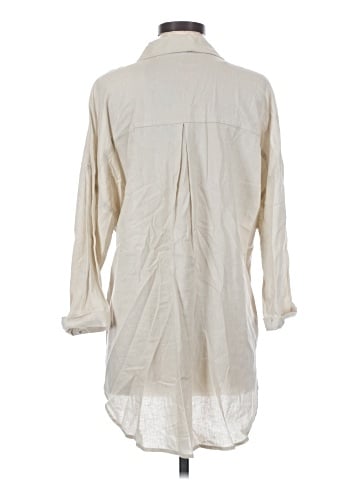 Halogen 3/4 Sleeve Button-Down Shirt (view 2)