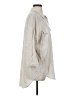 Halogen Ivory 3/4 Sleeve Button-Down Shirt Size S - photo 4