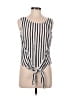 Bebe White Sleeveless Top Size M - photo 1