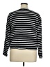 J.Crew Factory Store 100% Cotton Stripes Black Pullover Sweater Size XL - photo 2