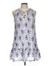 Oliphant 100% Cotton Paisley Blue Casual Dress Size L - photo 1