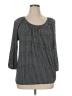 MICHAEL Michael Kors 100% Viscose Gray 3/4 Sleeve Blouse Size 1X - photo 1