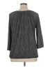 MICHAEL Michael Kors 100% Viscose Gray 3/4 Sleeve Blouse Size 1X - photo 2