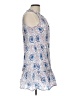 Oliphant 100% Cotton Paisley Blue Casual Dress Size L - photo 4