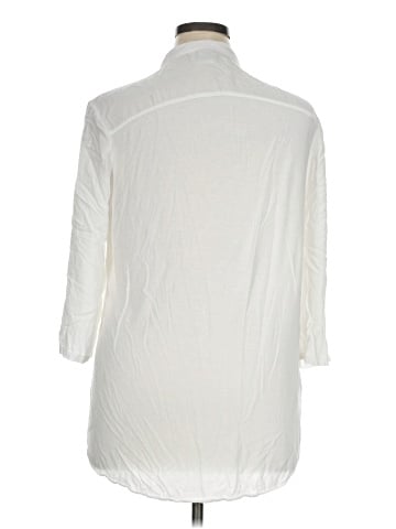 XCVI 3/4 Sleeve Button-Down Shirt (view 2)
