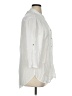 XCVI 100% Rayon White 3/4 Sleeve Button-Down Shirt Size XL - photo 4