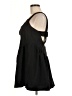 Unbranded 100% Polyester Solid Black Casual Dress Size M - photo 5