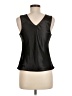 Cinema Etoile 100% Polyester Black Sleeveless Blouse Size M - photo 2