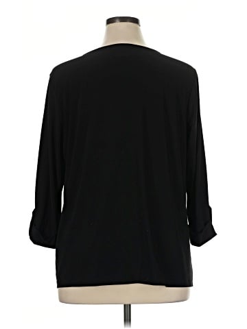 Cj Banks 3/4 Sleeve Blouse (view 2)