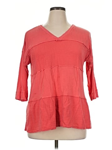 Soft Surroundings 3/4 Sleeve Blouse (view 1)