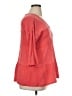 Soft Surroundings Red 3/4 Sleeve Blouse Size XL - photo 4