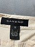 Sandro 100% Cotton Ivory Khakis Size L - photo 7
