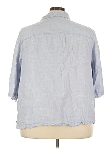 Tahari 3/4 Sleeve Button-Down Shirt (view 2)