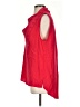 BCBGMAXAZRIA 100% Silk Red Sleeveless Blouse Size S - photo 5
