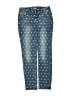 Justice Polka Dots Blue Jeans Size 8 - photo 1