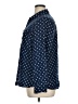 Charter Club Polka Dots Blue Long Sleeve Button-Down Shirt Size XL - photo 5