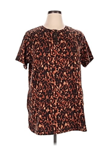 D&Co. Short Sleeve Blouse (view 1)