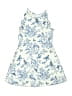 Btween Print Blue White Dress Size 10 - photo 1