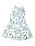Btween Print Blue White Dress Size 10 - photo 2
