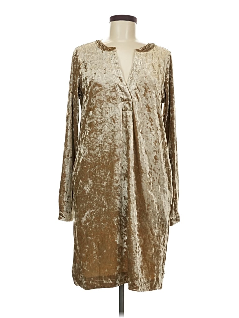 Mystree Casual Dress In Gold