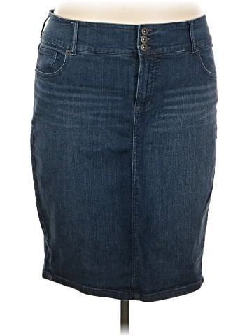 Torrid Denim Skirt (view 1)