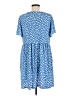 MTS Polka Dots Blue Casual Dress Size M - photo 2