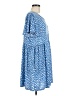 MTS Polka Dots Blue Casual Dress Size M - photo 4