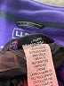 L.L.Bean 100% Polyester Purple Track Jacket Size S - photo 7