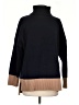 Boden Color Block Blue Turtleneck Sweater Size S - photo 1
