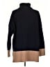 Boden Color Block Blue Turtleneck Sweater Size S - photo 2